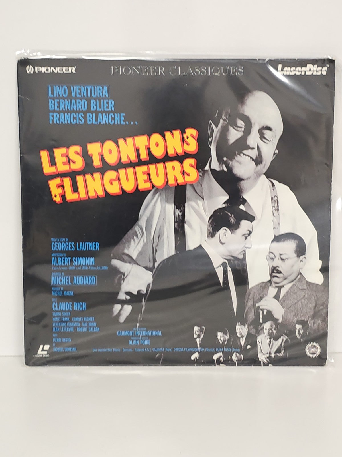 Laserdisc Les Tontons Flingueurs film français édition originale support vidéo