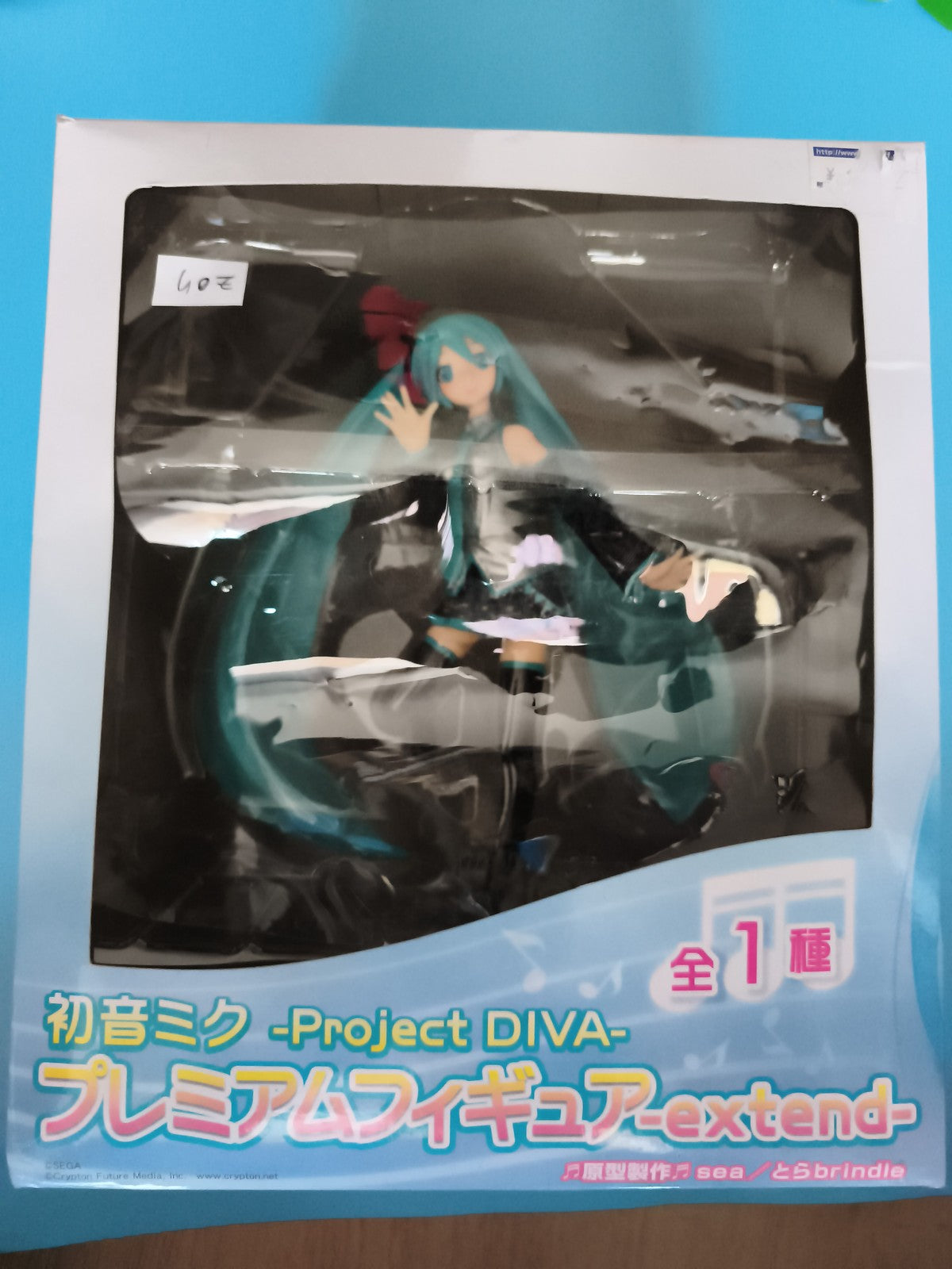 Figurine Hatsune Miku Project DIVA SEGA boîte bleue Premium Figure