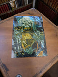 Carte holographique Evil Ernie 1995 glow in the dark Halloween comics