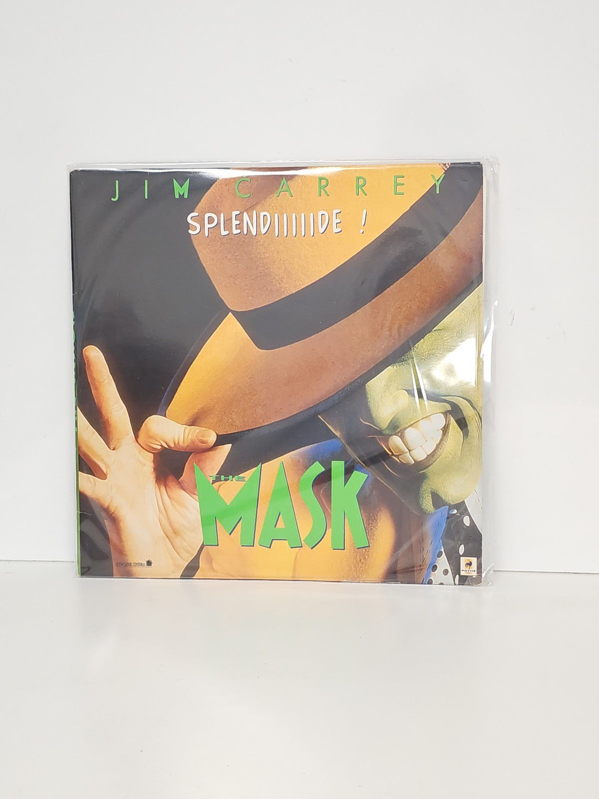 Laserdisc The Mask film comédie Jim Carrey édition originale support vidéo