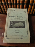 Livret ancien Lapins à Fourrures L. Manin vintage petit format élevage