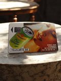 Télécarte 50 unités Schweppes Dry Lemon vintage pub rétro carte téléphonique