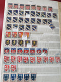 Lot de timbres français oblitérés blasons et armoiries divers formats couleurs