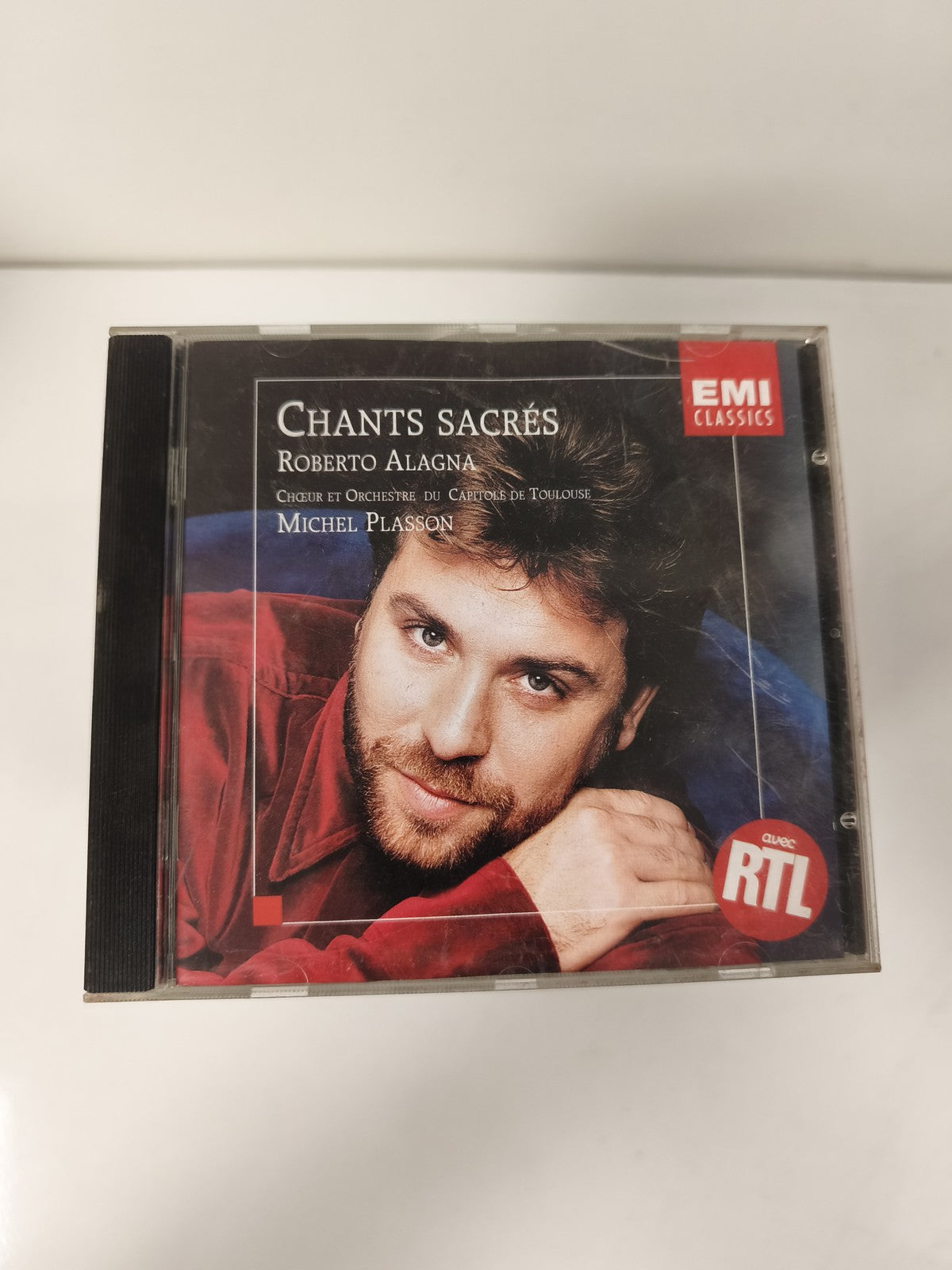 CD Chants Sacrés Roberto Alagna Michel Plasson EMI Classics avec boîtier