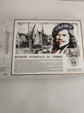 Feuillet CEF Journée du Timbre Rembrandt Lille philatélie illustration