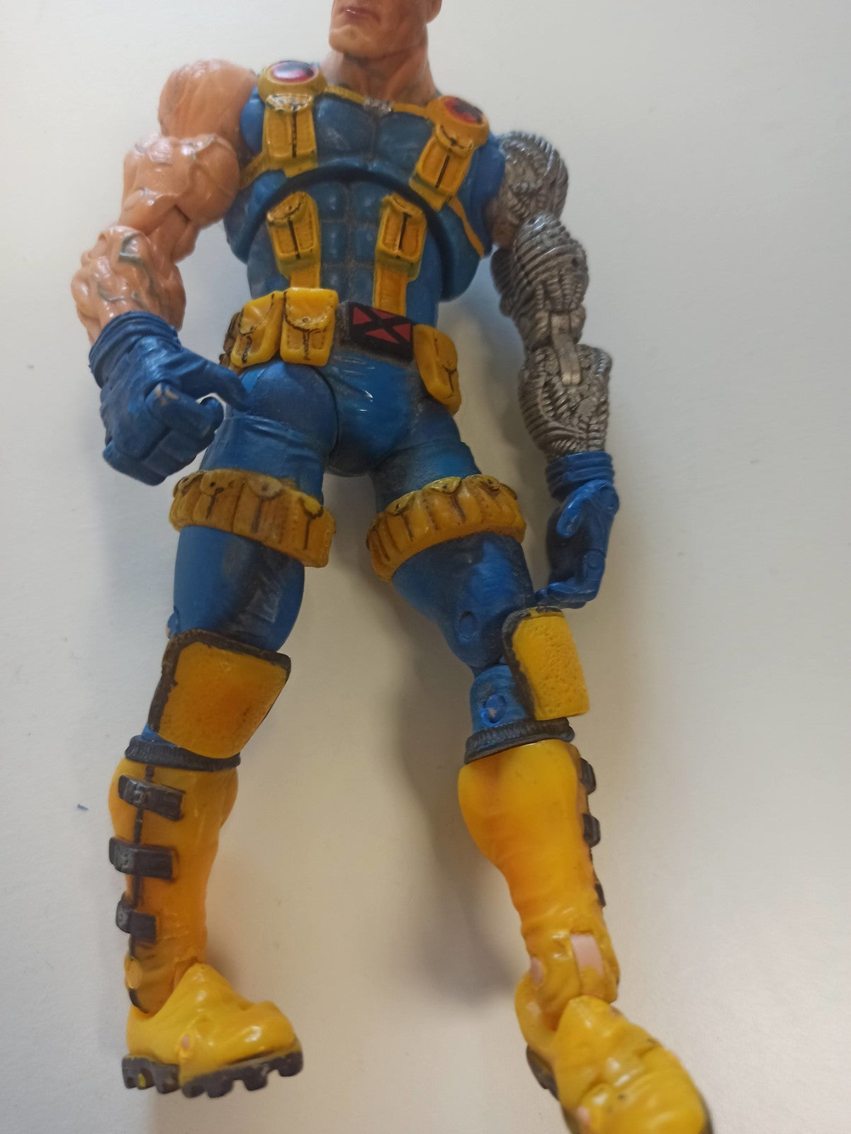 Figurine Marvel Legends Cable 2004 ToyBiz rétro vintage X-Men articulée