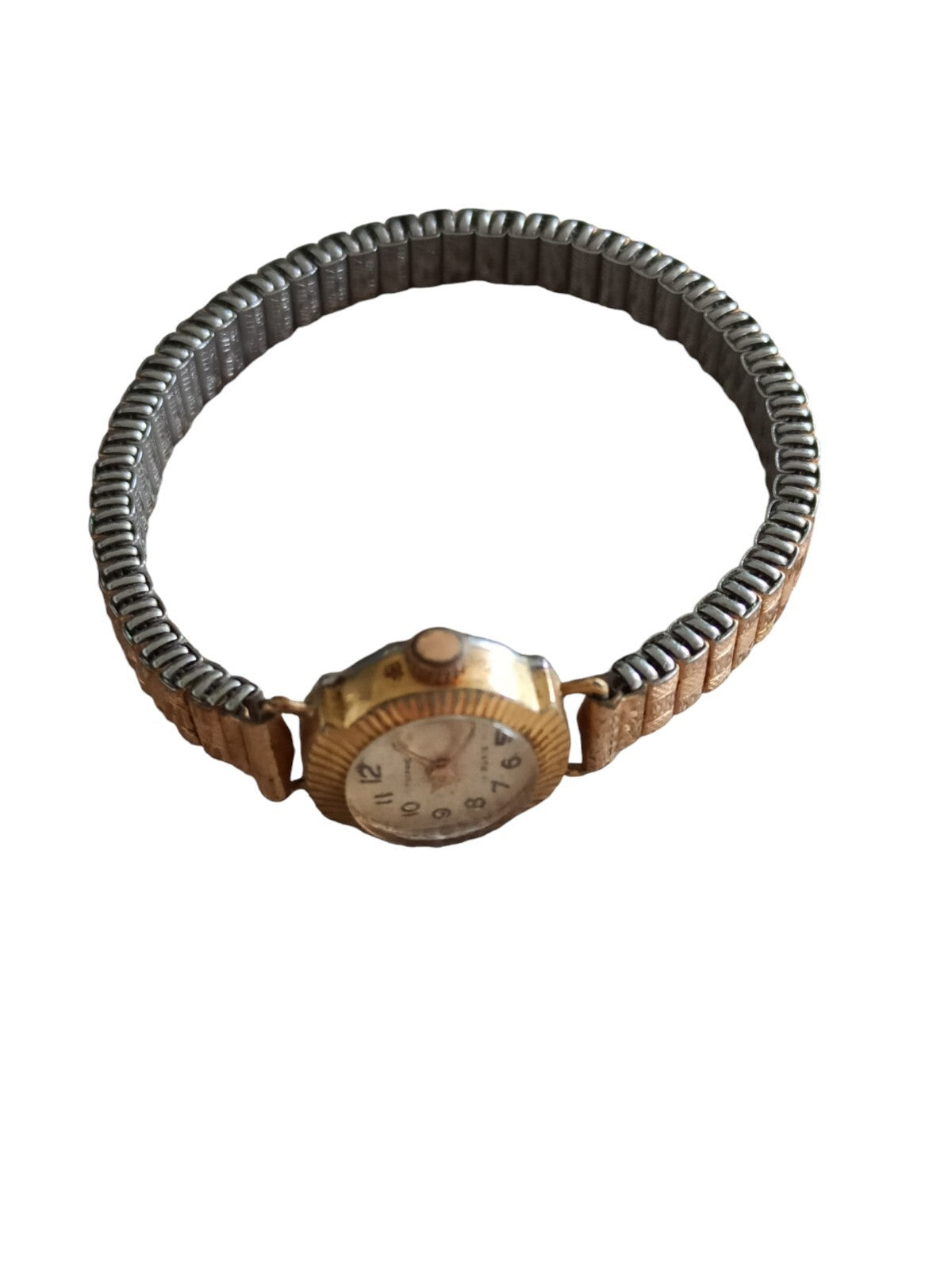 Montre vintage OCEANIC mécanique 15 rubis plaquée or bracelet rétro femme