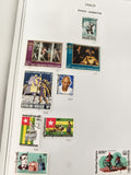 Timbres Togo Poste Aérienne République Togolaise thématiques ONU Gandhi sports