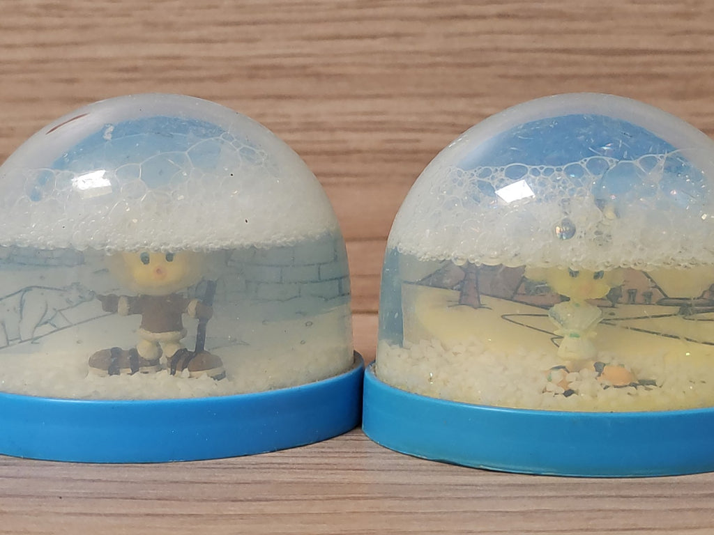 Lot 2 boules à neige Warner Bros personnages décoratifs figurines sous globe