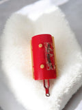 Wagon jouet vintage rouge Rescue, modèle ancien rétro d'occasion