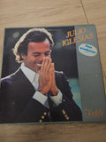 Vintage vinyle 33 tours ancien Iglesias disque rétro collection musique