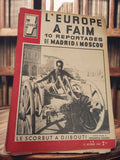 Magazine 7 Jours n°50 12 oct 1941 Europe a faim presse ancienne rétro