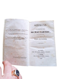 Livre ancien Sermons Père de Mac Carthy Tome IV 1836 Lyon Paris