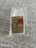 Pin's blason Saint-Vaury émaillé ancien ? écusson rétro France