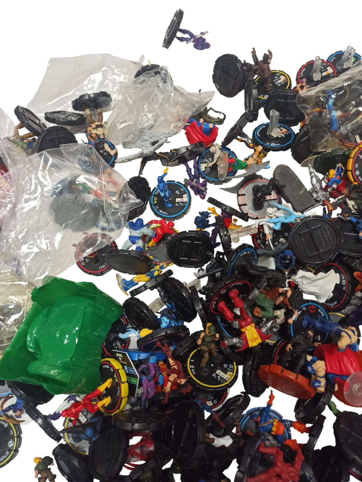 Lot important DC Heroclix Hypertime figurines jeu plateau DC Universe d'occasion