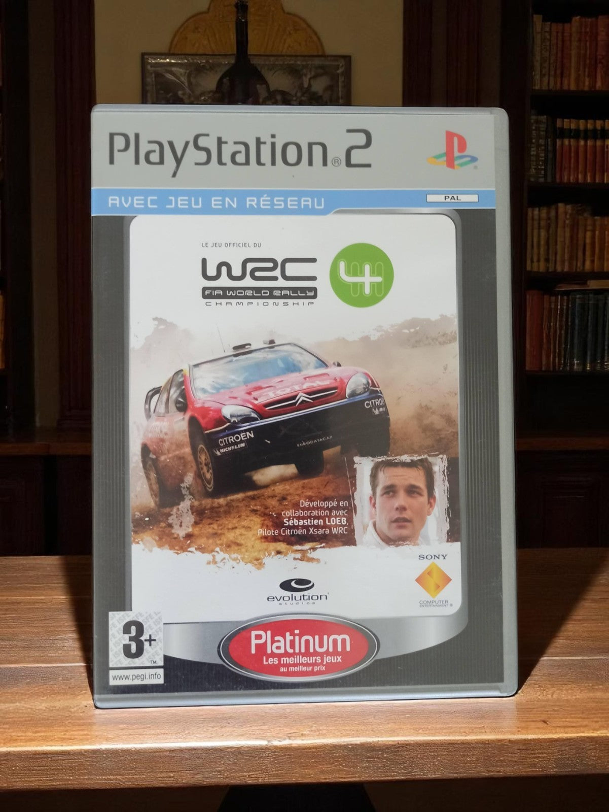 Jeu PS2 WRC Platinum complet - Rallye Loeb Sony vintage