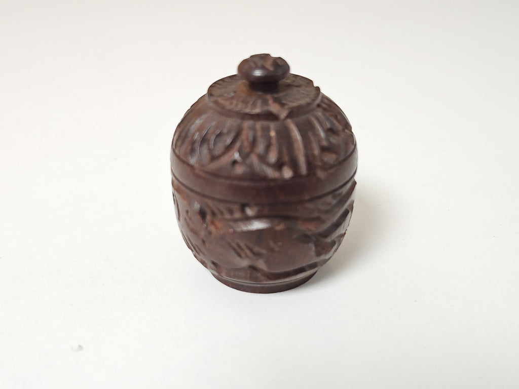Boîte à bijoux ancienne en bois vintage Ancienne, coffret rétro collection