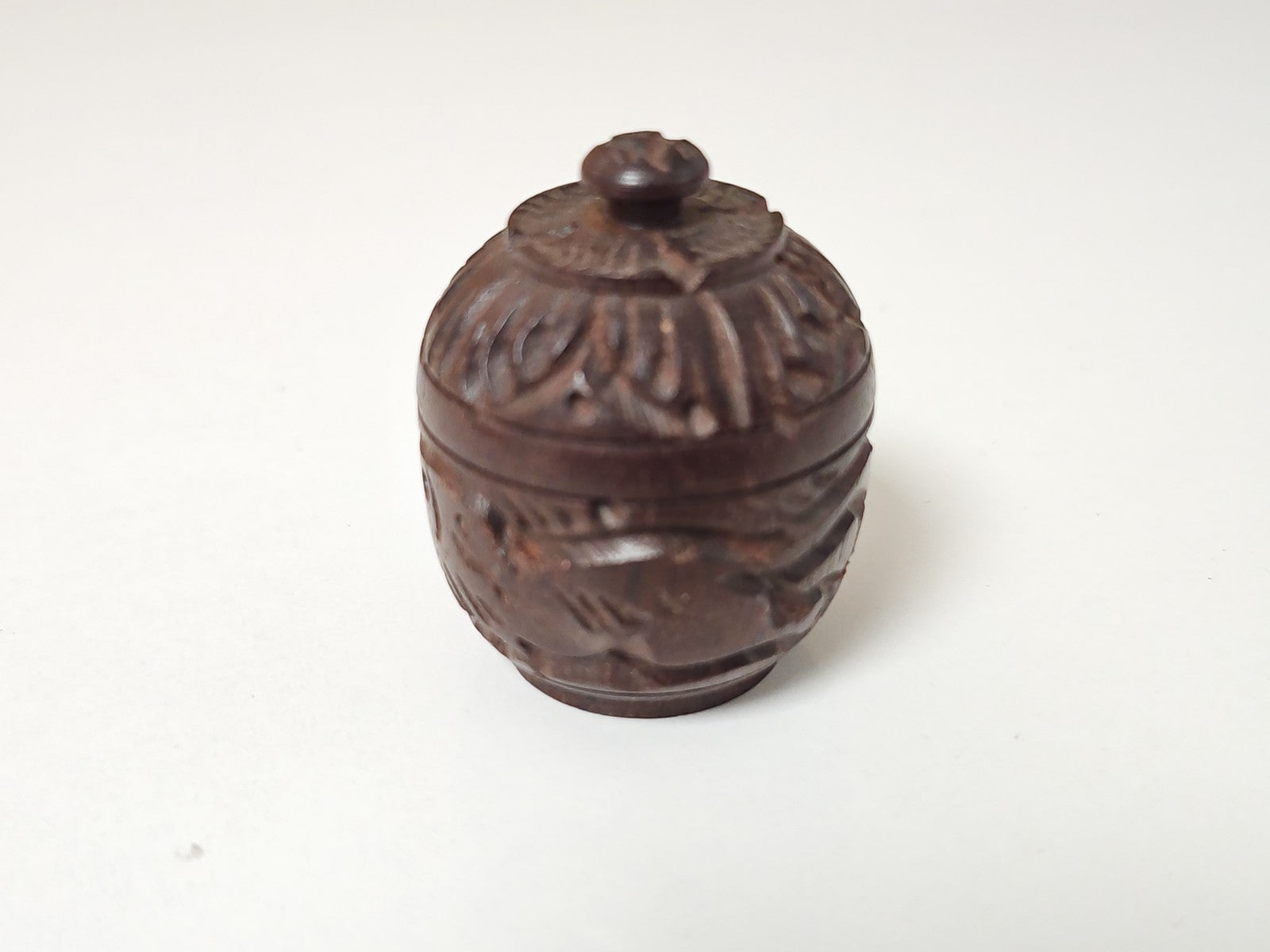 Boîte à bijoux ancienne en bois vintage Ancienne, coffret rétro collection