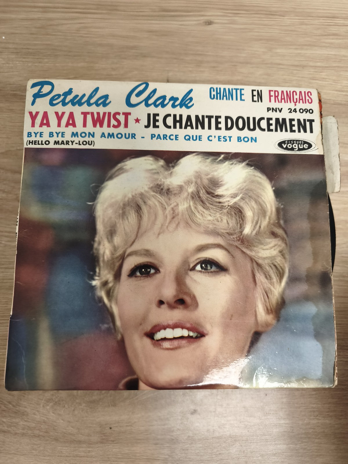 Vinyle 45T Petula Clark Ya Ya Twist Je Chante Doucement Chante en Français