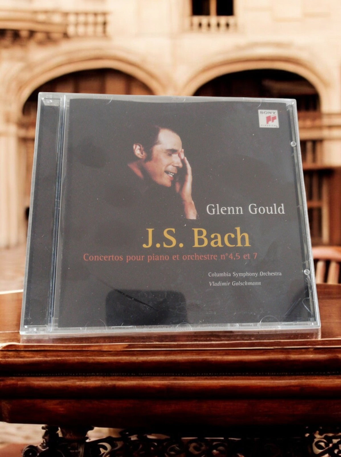 CD Glenn Gould J.S. Bach Concertos Piano Columbia Symphony Sony