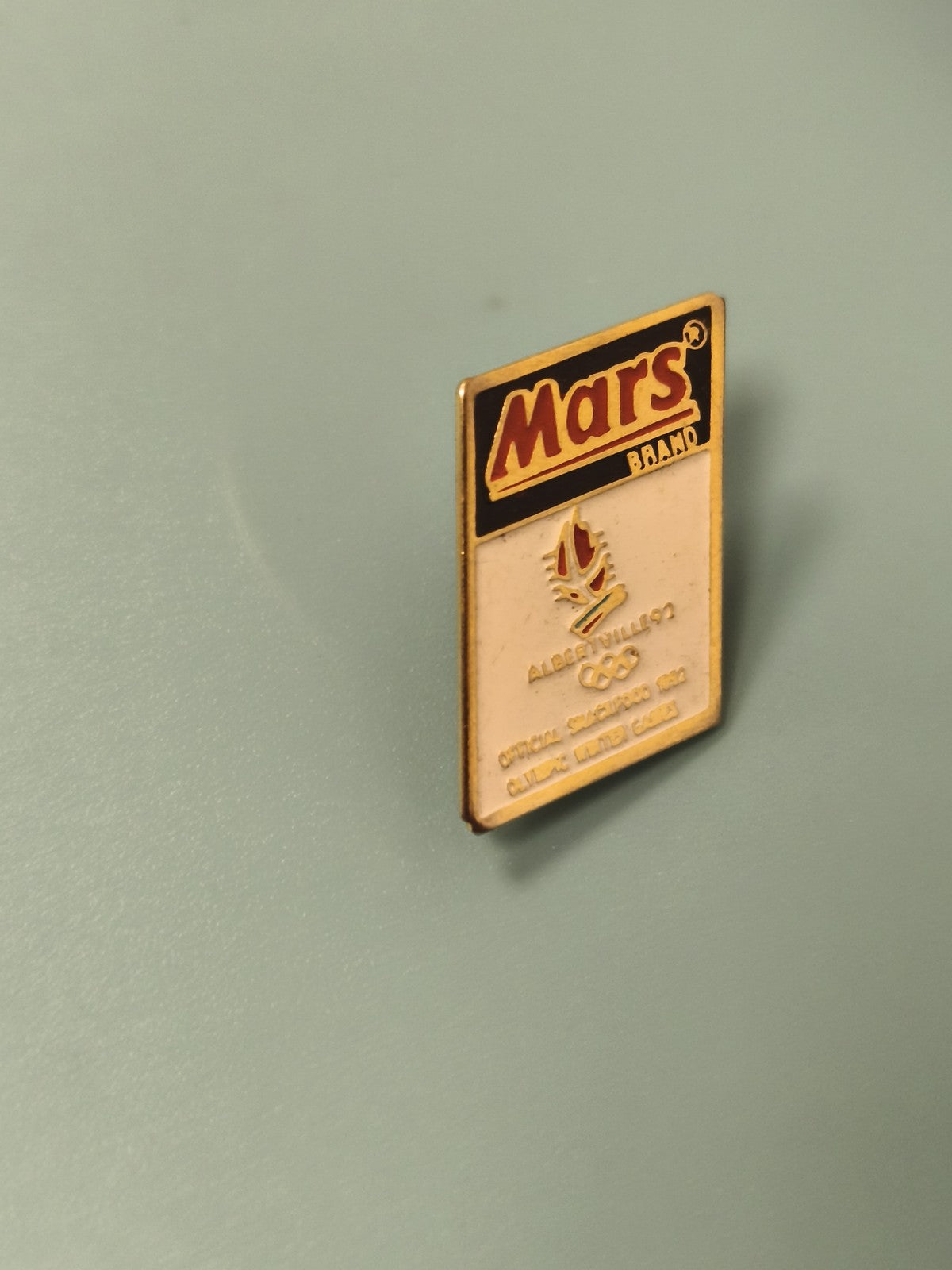 Pin's vintage Mars Albertville 1992 Jeux Olympiques collection rétro