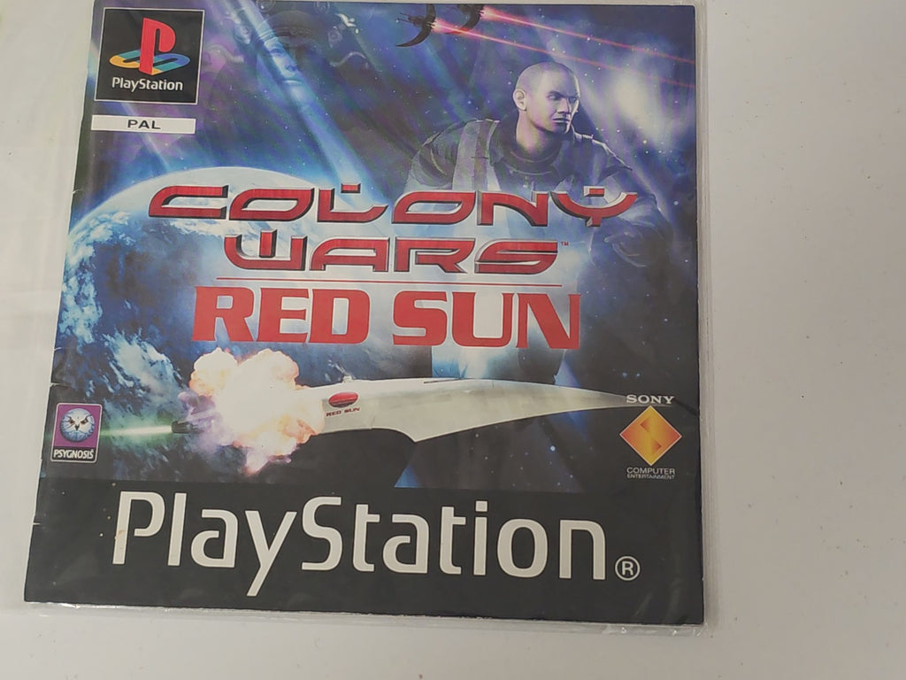 Notice originale pour jeu Colony Wars sur Playstation PS1, manuel officiel d'occ