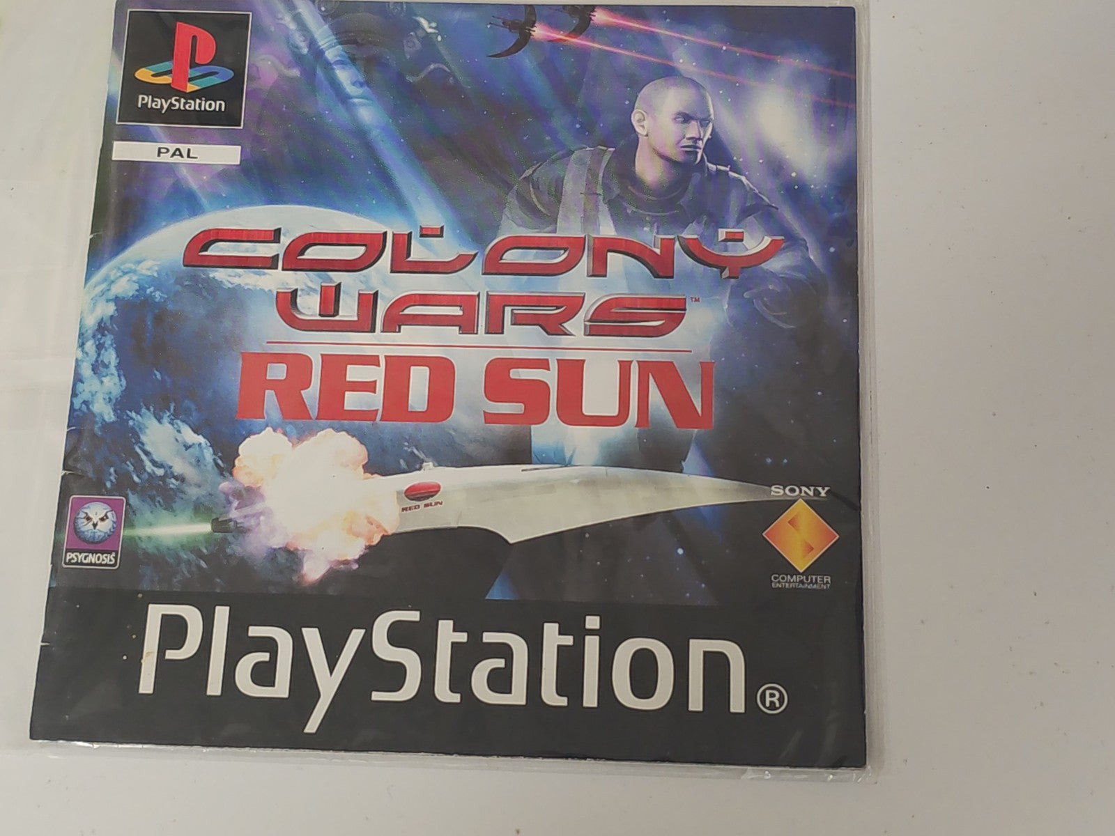 Notice originale pour jeu Colony Wars sur Playstation PS1, manuel officiel d'occ