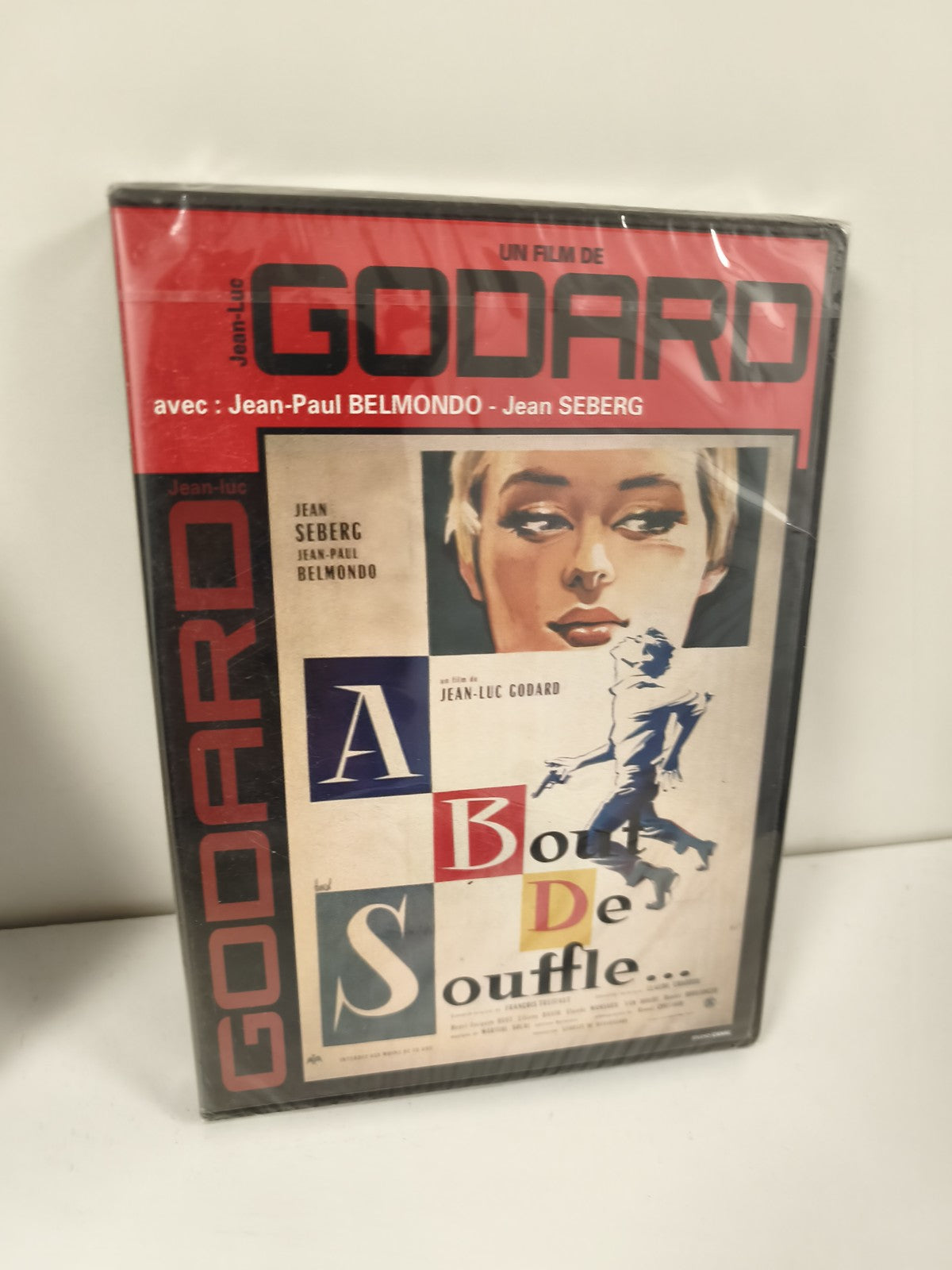 DVD Neuf À Bout de Souffle Jean-Luc Godard Film Français Classique Sous Blister
