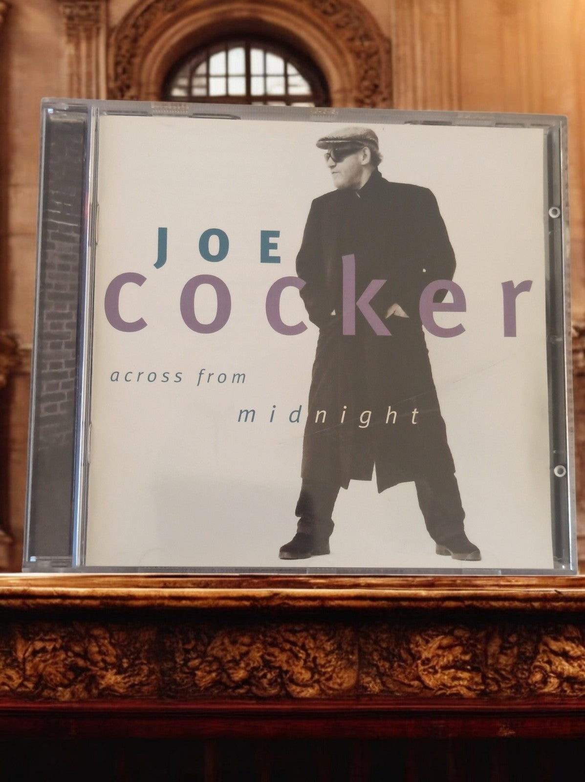 CD album Joe Cocker Across from Midnight vintage pop rock