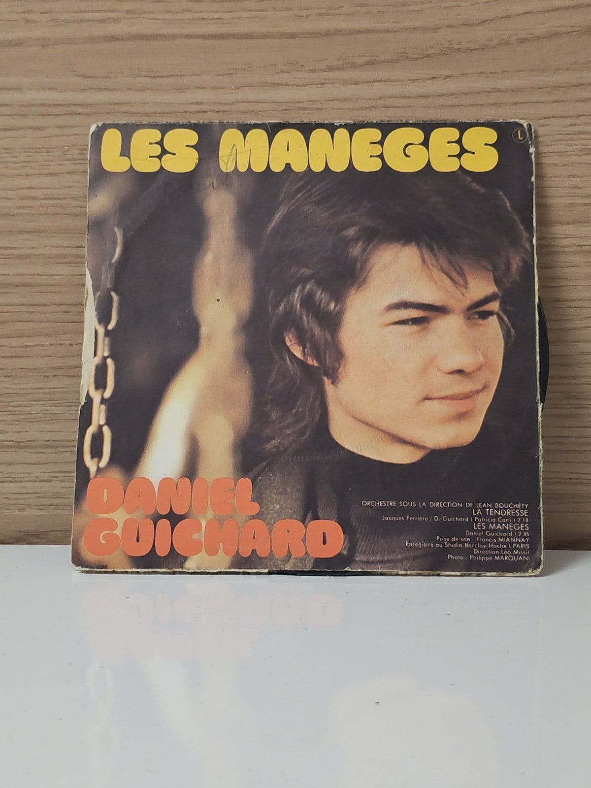 Vinyle 45 tours ancien Les Manèges ? disque vintage collection musique rétro