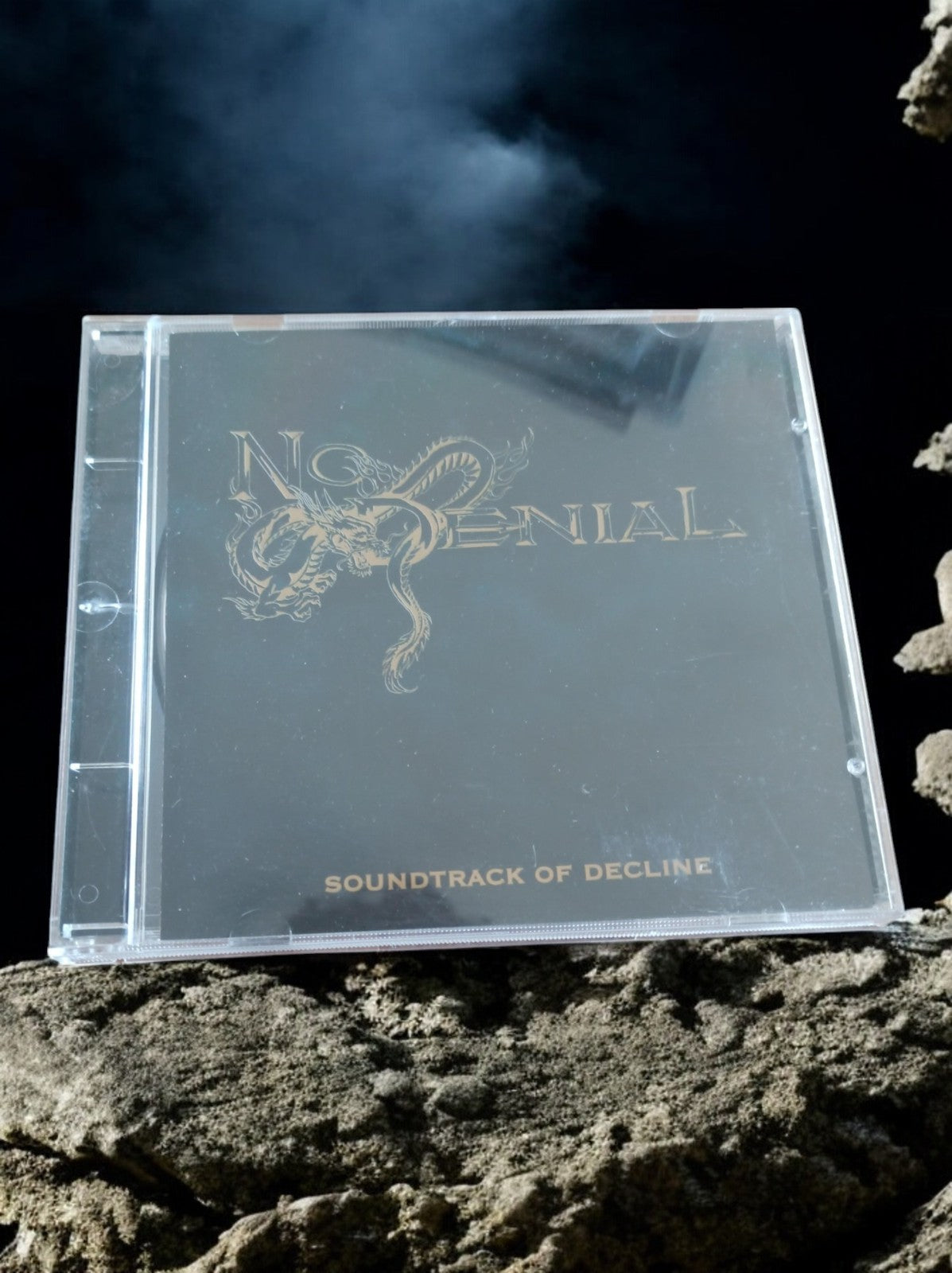CD No Denial – Soundtrack of Decline, musique, pochette noire, dragon