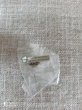 Pin's vintage Conseil Régional Haute-Normandie logo vert badge ancien