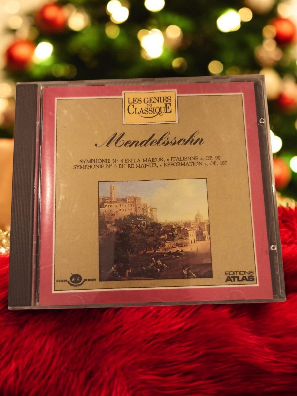 CD Les Génies du Classique Mendelssohn Symphonies 4 5 Editions Atlas