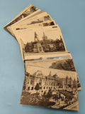 Lot cartes postales anciennes CPA divers lieux, noir et blanc, collection (Ref 1