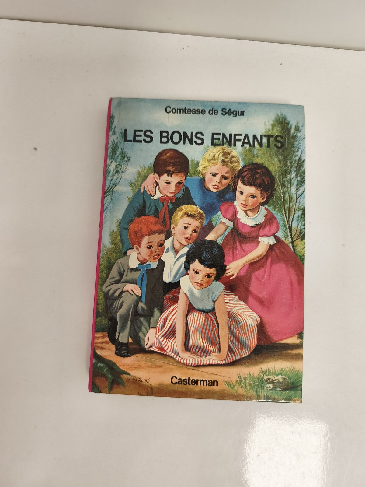 Livre ancien Comtesse de Ségur Les Bons Enfants Casterman illustré vintage