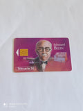 Télécarte 50 unités Édouard Belin inventeur – carte téléphonique vintage rare