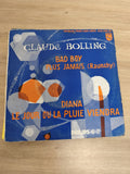 Vinyle 45T Claude Bolling Philips Bad Boy Plus Jamais Diana Le Jour ou la Pluie