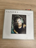 Vinyle 45 tours Sandra Everlasting Love pochette photo état visible (Ref 2)