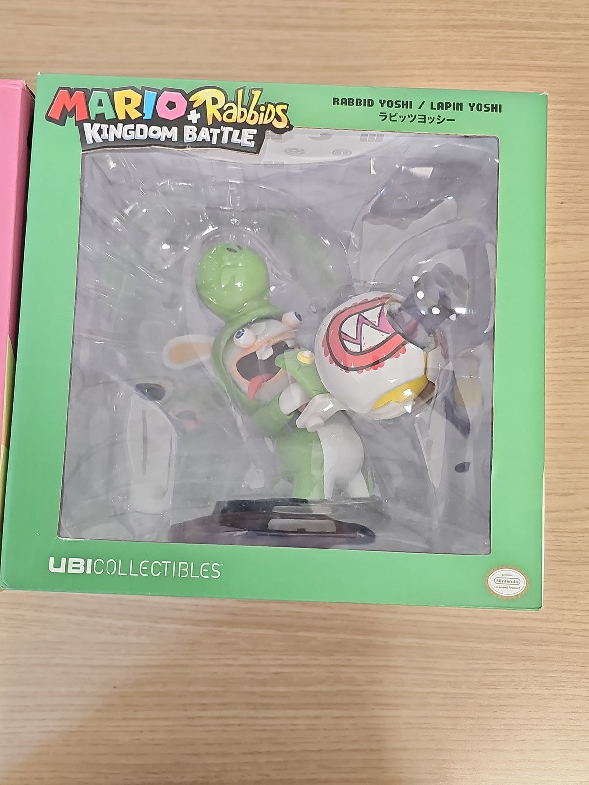 Figurines Mario Rabbids Kingdom Battle Ubisoft x3 neuves en boîte Lapin Mario Pe