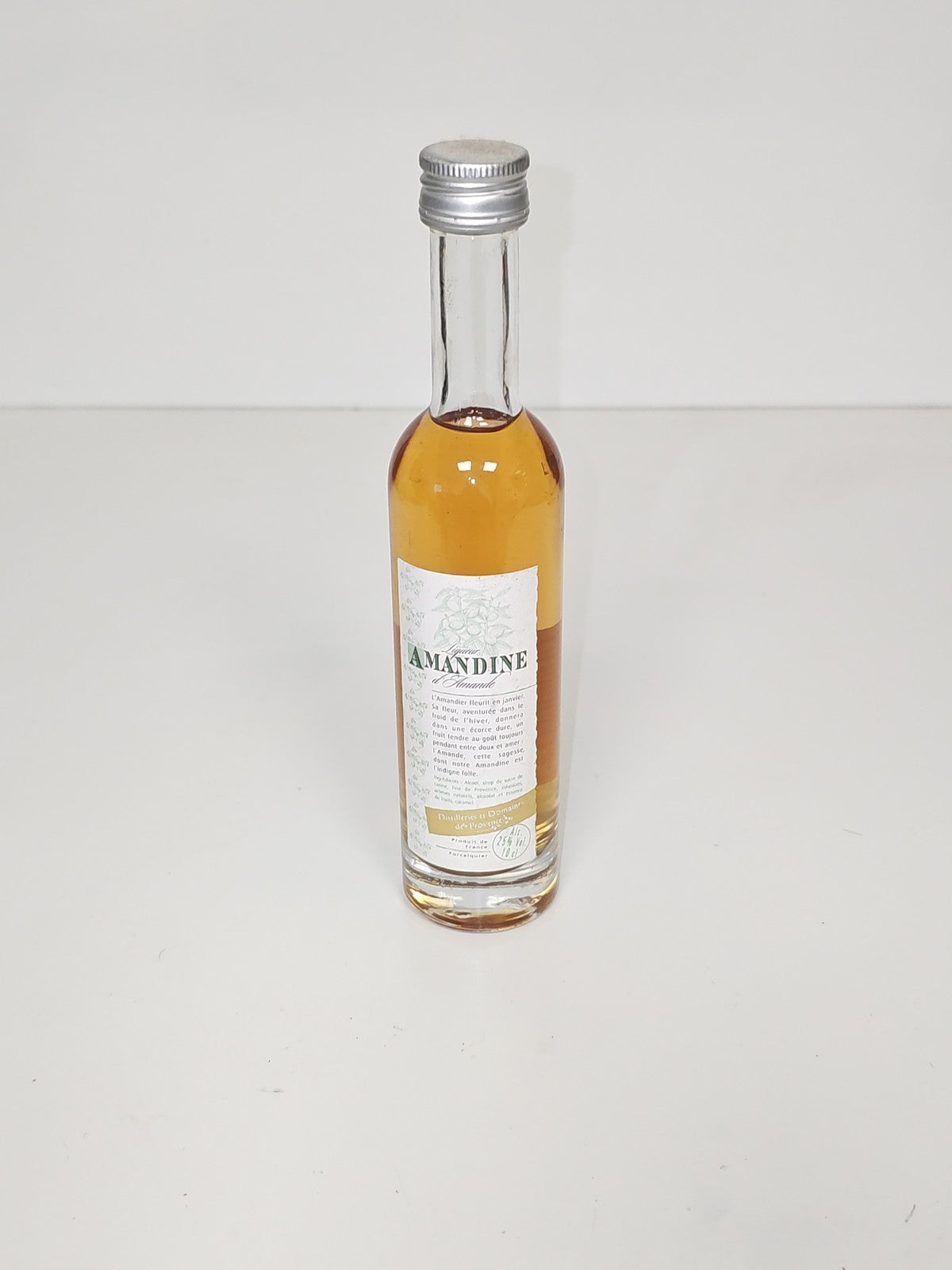 Vintage mignonnette ancienne liqueur Amandine rétro collection spiritueux rare
