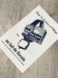 Publicité ancienne Mont Blanc lait Savoie Rumilly illustration rétro laitage