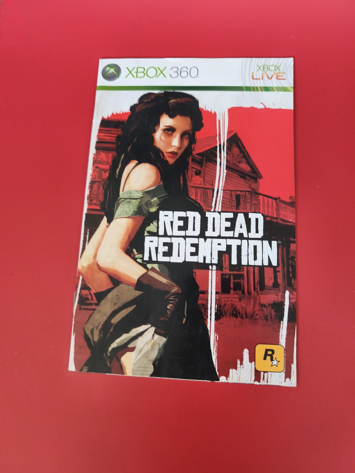 Notice originale Red Dead Redemption Xbox 360, manuel jeu vidéo Microsoft