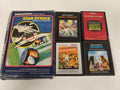 Lot jeux vidéo Atari & Intellivision Star Strike, Missile Command, Keystone Kape