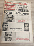 Ancien journal France Football 1963 Strasbourg OM vintage collection foot