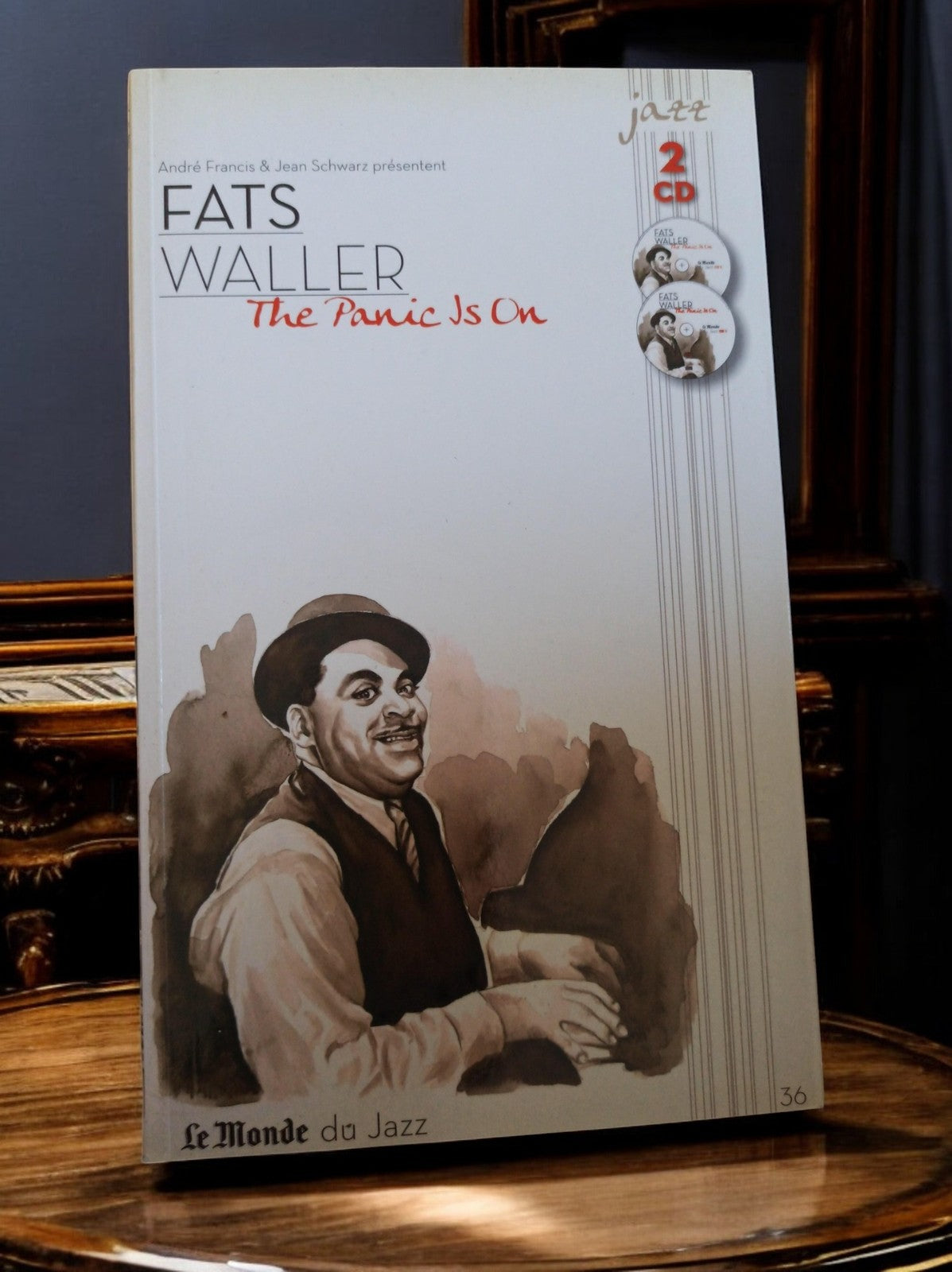 CD jazz Fats Waller The Panic Is On 2CD Le Monde du Jazz vintage swing
