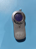 Ancien briquet publicitaire en métal, design rétro, à restaurer ou collection