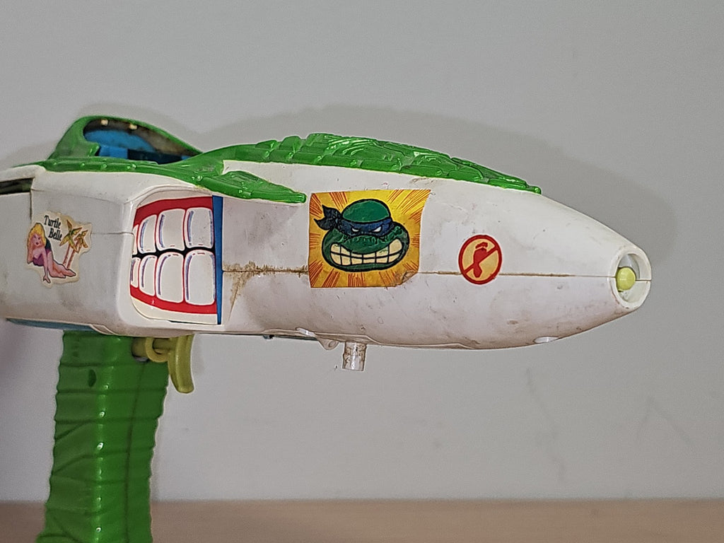 Jouet ancien TMNT Tortues Ninja Bubble Bomber rétro fonctionnel collection rare