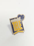 Pin's vintage ancien spécial téléphone, badge rétro collection années 80 90