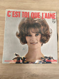 Vinyle 45 tours C'est toi que j'aime Philips pochette femme, Productions Carrère