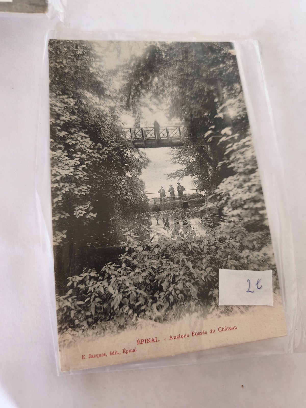 Carte postale ancienne vintage d'Épinal, collection rétro France, rare occasion